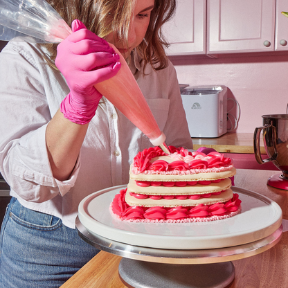 Learn to Love Decorating - Macaron Heart Cakes with Maddie McNabb